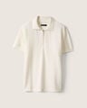 Polo Beige Manga Corta,CRUDO