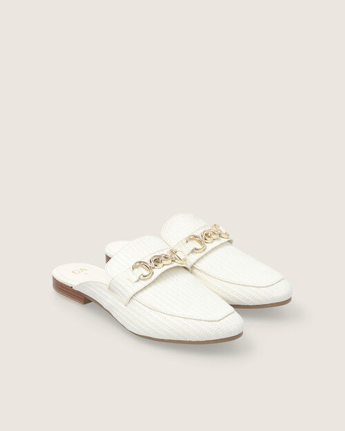 Mocas&iacute;n Destalonado Blanco