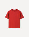 Playera Regular Roja,ROJO ANARANJADO