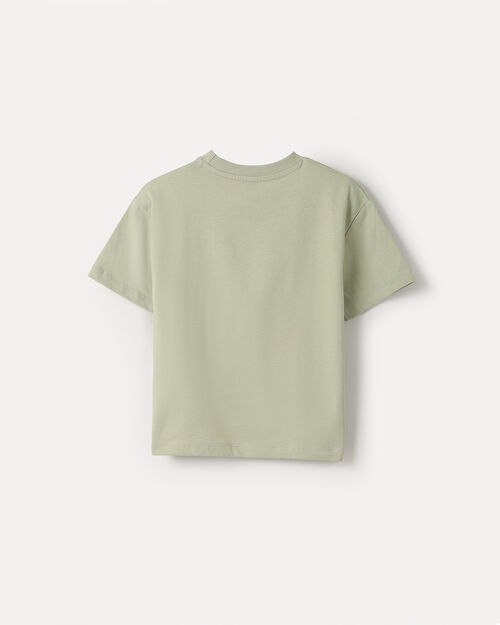 Playera Boxy Verde