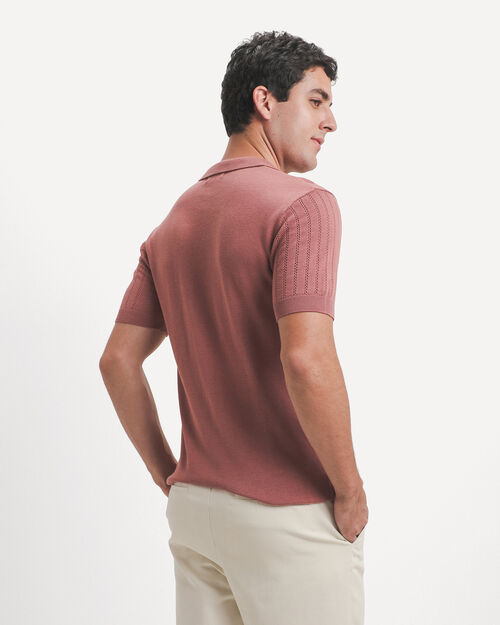 Polo Slim Rosa