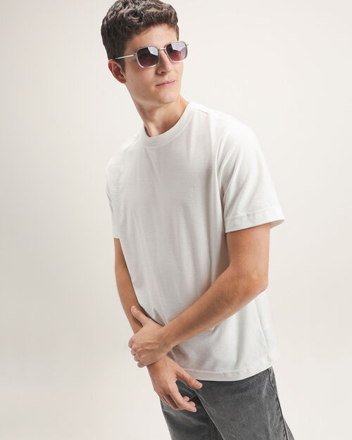 Playera Blanca Fit Regular