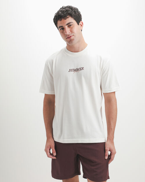 Playera Relaxed Beige
