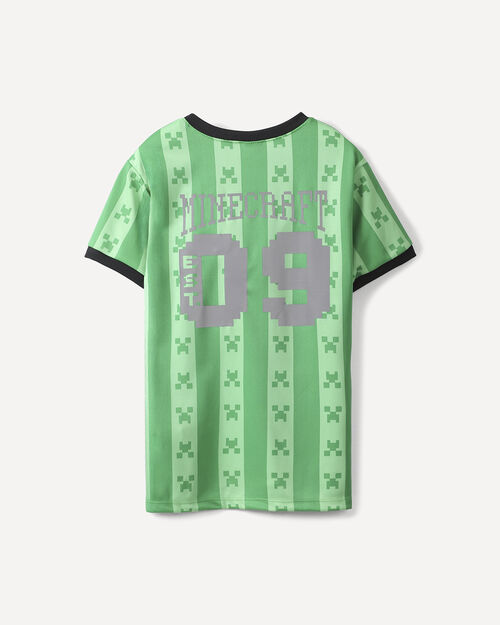 Playera Minecraft Verde