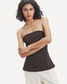 Top Caf&eacute; Strapless,CAFE OBSCURO
