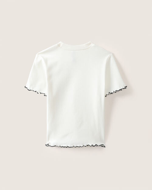 Playera Blanca Manga Corta