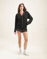 Conjunto De Pijama Negra,NEGRO