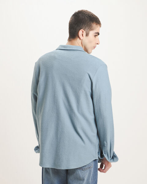 Camisa Regular Azul