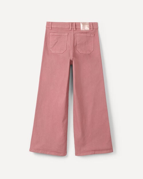 Wide Leg Jeans Rosa