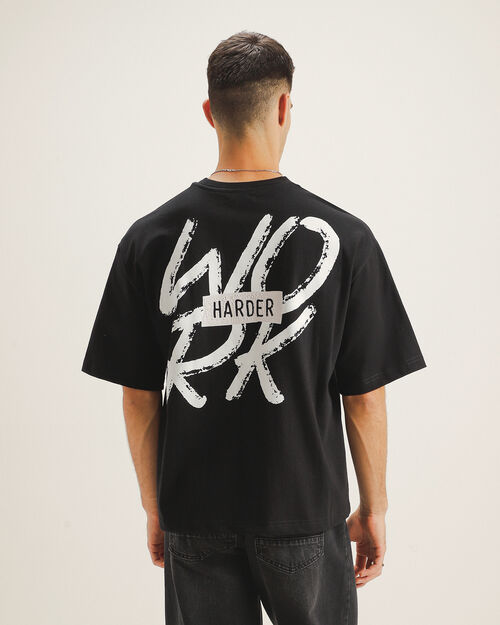 Playera Oversize Con Dise&ntilde;o