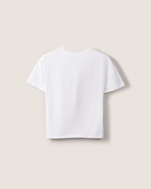 Playera Blanca Manga Corta
