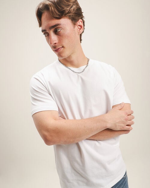 Playera Blanca Fit Slim