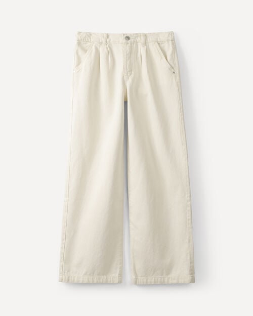 Jeans Wide Leg Pinzas