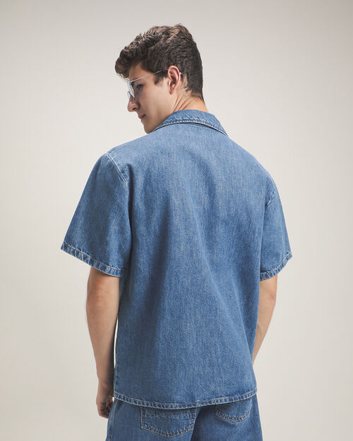 Sobrecamisa De Mezclilla