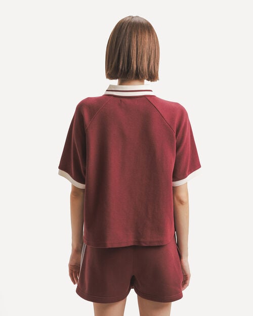 Polo Cropped Estampada