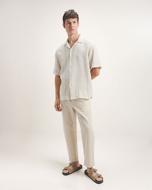 Pantal&oacute;n Blanco Fit Relaxed