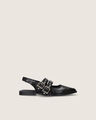 Zapatos Planos Hebillas,NEGRO