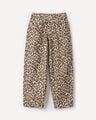 Jeans Fit Barrel Beige,CRUDO