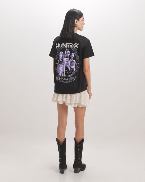 Playera Negra Huntrix