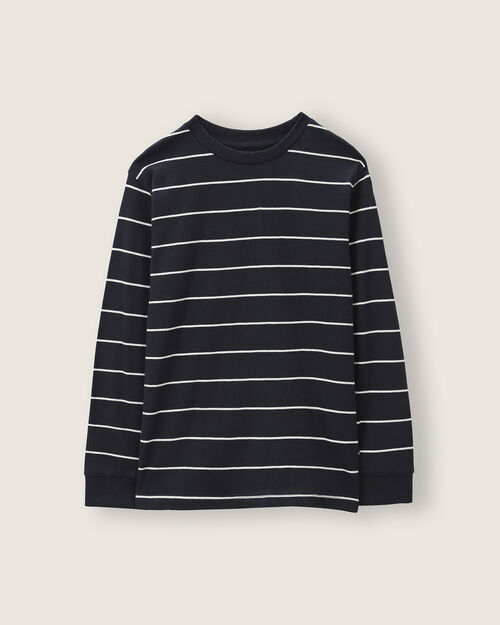 Playera Rayas Azul