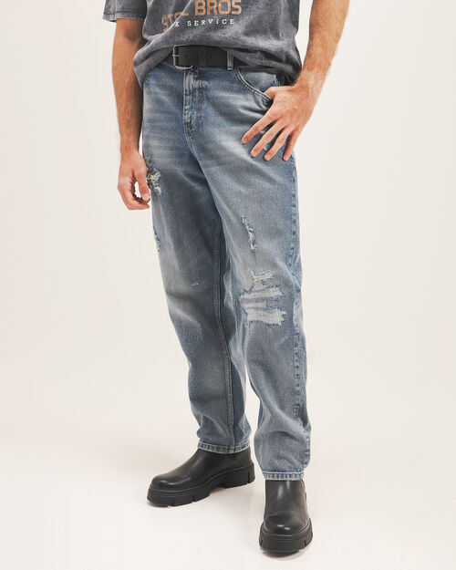 Jeans Fit Loose Destrucciones