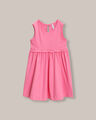 Vestido Corto Sin Mangas,ROSA