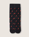 Calcetines Largos Estampado,NEGRO