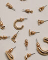 Set Aretes Multicolor,AMARILLO OCRE
