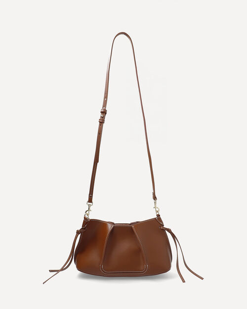 Bolso Caf&eacute; Cordones