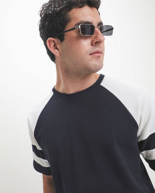 Playera Contraste Oversize