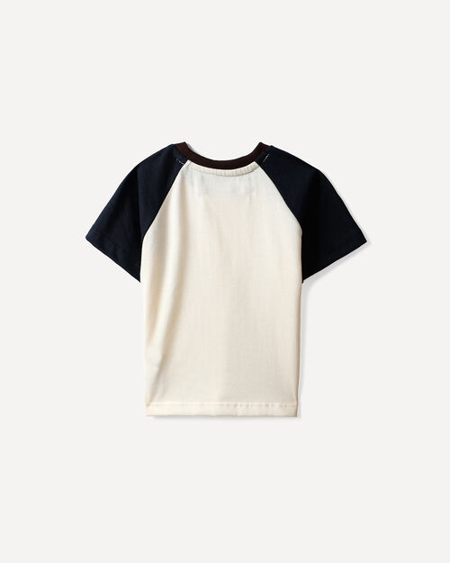 Playera Ranglan Azul