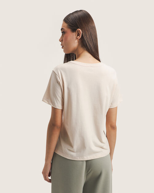Playera Beige Dise&ntilde;o