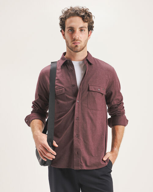 Camisa Roja Manga Larga