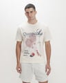 Playera Texto Gr&aacute;fico,CREMA