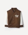 Sudadera Caf&eacute; Botones,CAFE