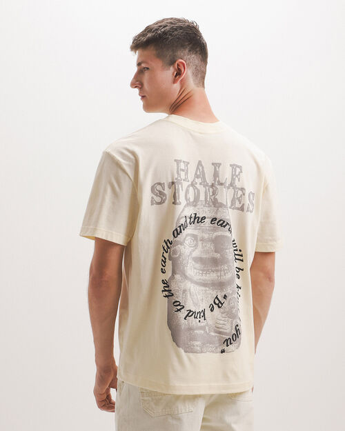 Playera Blanca Fit Relaxed