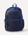 Mochila Azul Contraste,AZUL MARINO