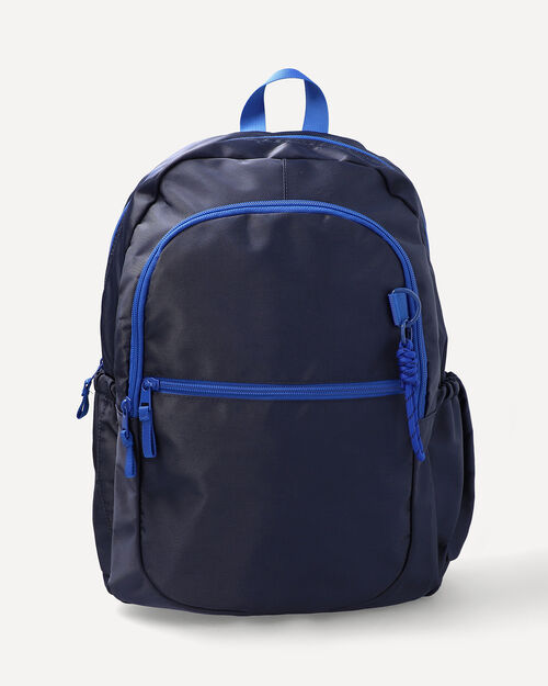 Mochila Azul Contraste
