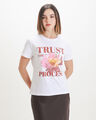 Playera Beige Texto,BLANCO P1