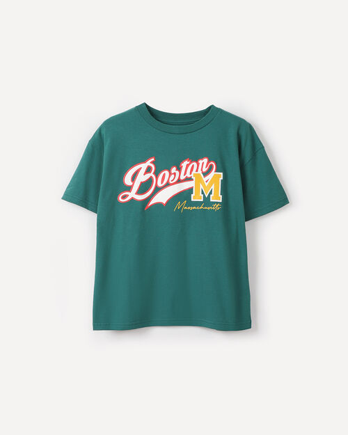 Playera Estampada Boston