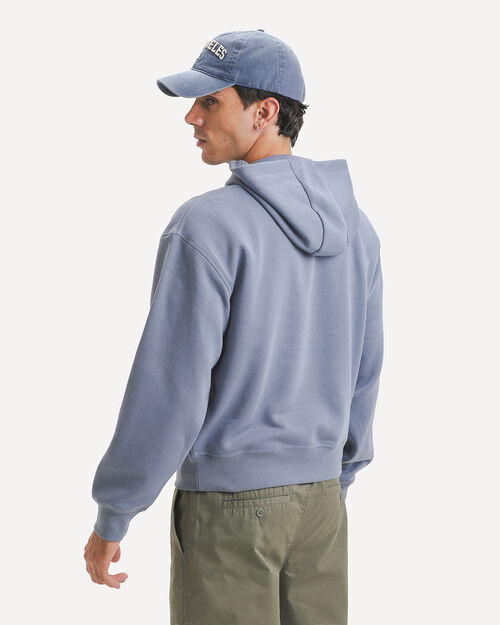 Sudadera Con Gorro Azul