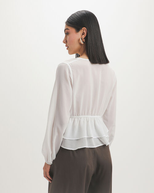 Blusa Lazos Beige