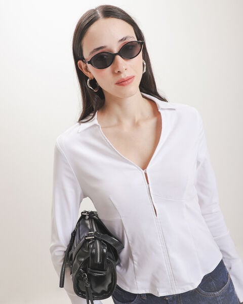 Camisa Manga Acampanada