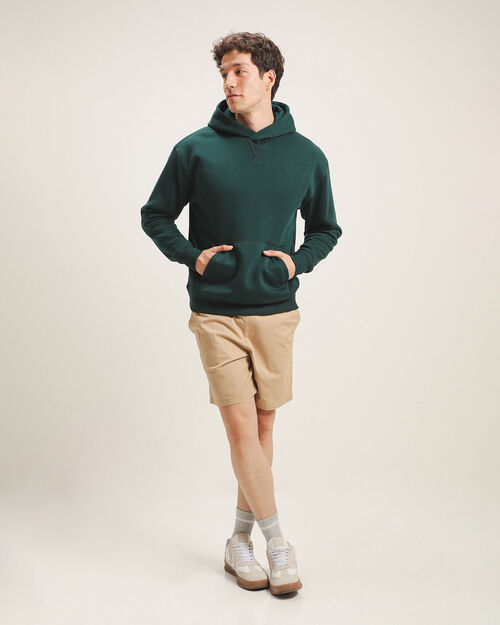 Hoodie Básica Verde