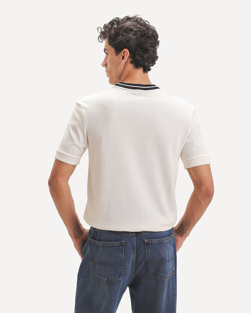 Playera Slim Textura