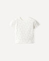 Playera Gr&aacute;fico Tulipanes,BLANCO