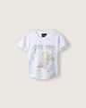 Playera La Dama Y El Vagabundo,BLANCO HUESO