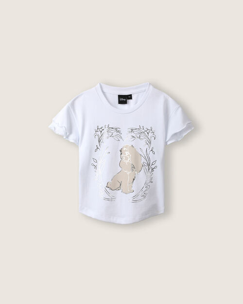Playera La Dama Y El Vagabundo