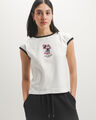 Playera Mickey Mouse,BLANCO HUESO