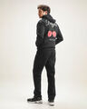 Hoodie Relaxed Estampada,NEGRO P1